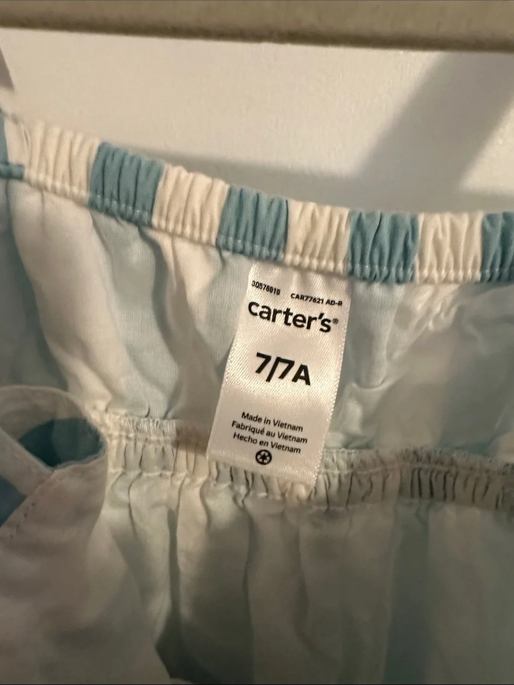 Carter's Blue and White Striped Sundress